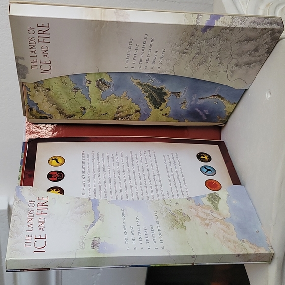 The Land of Ice and Fire - Game of Thrones maps - Picture 2 of 4